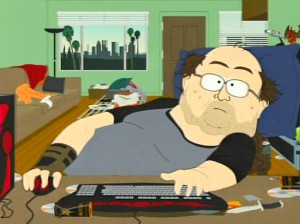 Il tipico "gamer", malato di videogiochi online, secondo South Park