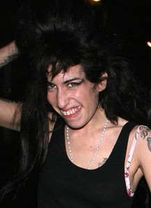 Amy Winehouse alla fine della sua carriera