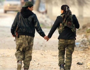 YPJ fighters in Kobane | HAWAR News 1