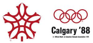 Il simbolo di Calgary 1988, che riprende la decorazione di un tamburo da medicina sioux