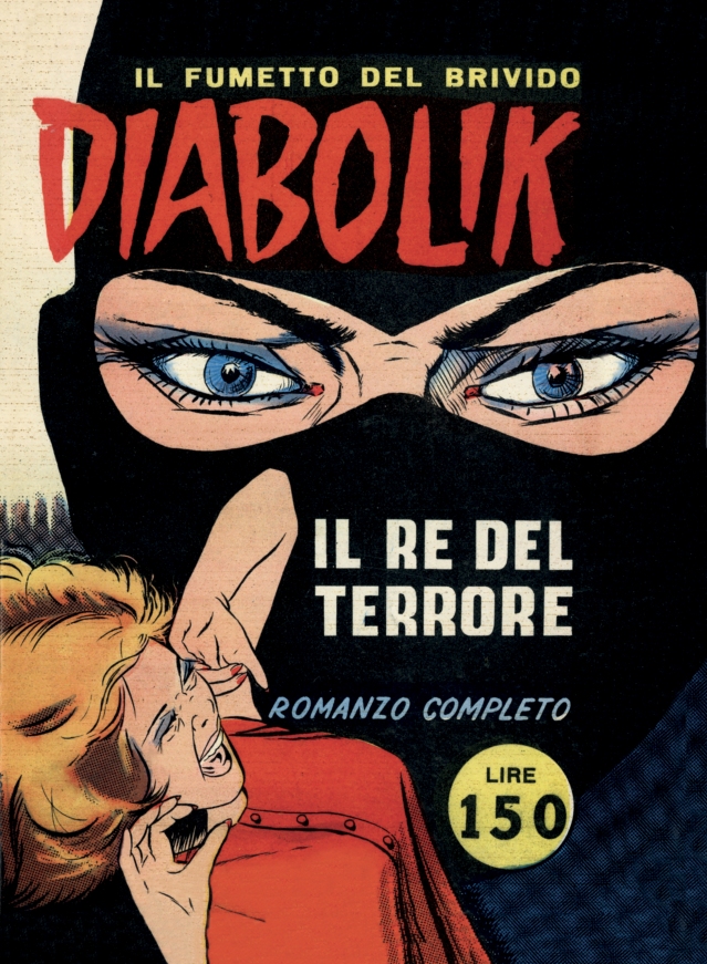 prima copertina Diabolik