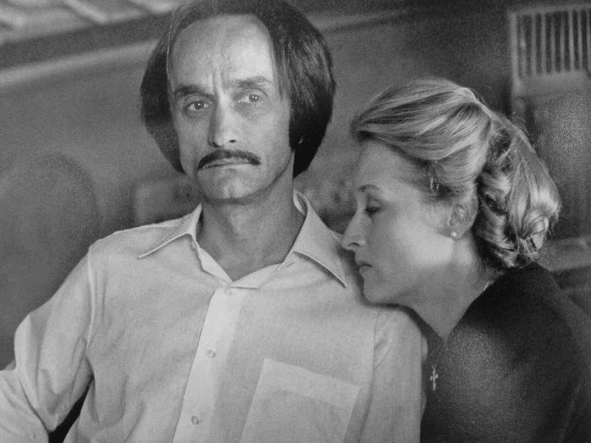John Cazale con la compagna Meryl Streep